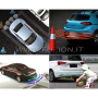 KIT 4 SENSORIES DE PARKING DISPLAY LCD INVISIBILI COLOURS FUZION