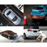 KIT 4 SENSORIES OF PARKING DISPLAY LCD INVISIBILI COLOURS FUZION