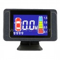 KIT 8 FRONT/RETRO PARKING SENSES WITH INVISIBLE LCD DISPLAY