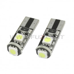 LAMPADE T10 W5W 3 LED CANBUS FUZION