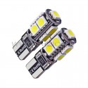 T10 W5W 9 LED CANBUS-lampen