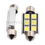 LAMPADE  SILURO C5W C10W 6 LED CANBUS FUZION