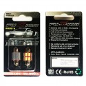 Torpedo-lampen 31 mm C5W C10W 4 LED CANBUS