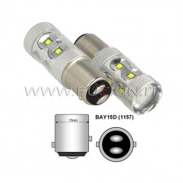 LAMPY P21/5W 1157 50W LED CANBUS FUZION