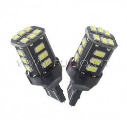 LAMPY T20 7443 W21/5W 18 LED CANBUS FUZION