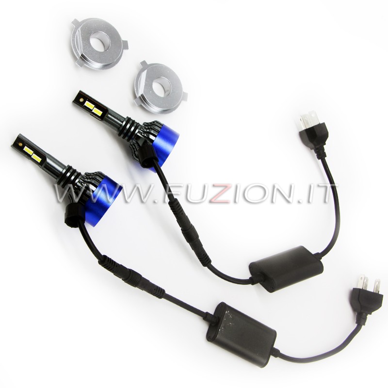 FuZion H4 Bi-LED Motorcycle Headlight Kit – 4800 Lumens, CANBUS Ready, High Quality