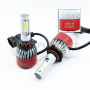 H10 KIT LED 9600 LUMEN CANBUS ALTA QUALITA' FUZION