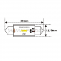 LAMPADE SILUDE C5W C10W TARGA 1 LED
