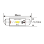 LAMPY TORPEDO C5W C10W 1 LED LAMPA SUFITOWA TABLICY REJESTRACYJNEJ