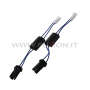 LED RESISTENZE T10 W5W PLUG AND PLAY SPEGNI SPIA FILTRI CANBUS NO ERROR FUZION