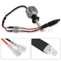 KABLE H1 H3 ZESTAW ZASILANIA LED LUB XENON