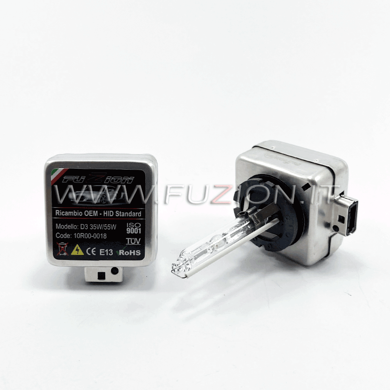 Kit Xenon HID 55W 12000K H1 - Lampade Auto Bianco Blu - Con Alimentatori - 12V - Foto 12