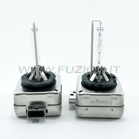 Kit Xenon HID 55W 12000K H1 - Lampade Auto Bianco Blu - Con Alimentatori - 12V - Foto 2