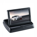 Intrekbare monitor 4.3 "HD Full LED-kleur TFT