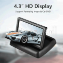 Intrekbare monitor 4.3 "HD Full LED-kleur TFT