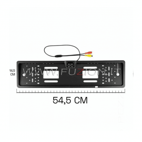 Caméra Recul Plaque Immatriculation Caméra De Recul Avec Support Plaque Immatriculation EU - HD, Vision Nuit, Étanche IP68 - Pour Voiture Caméra HD étanche