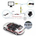 170 ° HD Achterback-up Kleur instelbare advertentie