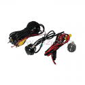 170 ° HD Achterback-up Kleur instelbare advertentie