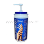 GEL PASTA LAVAMANI PROFESSIONALE 4000ML 4KG CON DOSATORE MADE IN ITALY FUZION