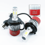 H4 24VOLT KIT BI-LED 9600 LUMEN CANBUS ALTA QUALITA' FUZION