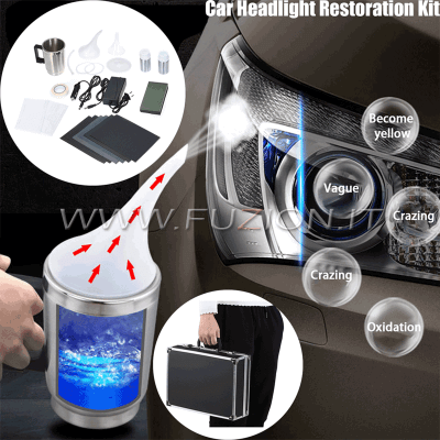 WURTH kit professionale ripristino fari opacizzati auto camper camion WURTH kit professionale ripristino fari opacizzati auto camper camion