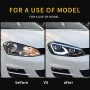 FULL LED HEADLIGHTS FOR GOLF 7 MK7 VII VAN VARIANT TSI TDI FROM 2012 TO 2017