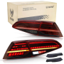 FARI FARI FANALI POSTERIA GOLF 7 AND GOLF 7.5 COLOR ROSSO FULL LED MATRIX DINAM