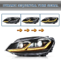 FARI PER GOLF 7 MK7 VII VAN VARIANT TSI TDI DAL 2012 AL 2017 LUCI ANT LED