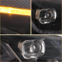 Volledige LED-koplampen voor Golf 6 MK6 van 2008 tot 2014 Voorverlichting DRL Dynamic Golf Style 8