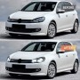 FARI FULL LED FOR GOLF 6 MK6 DAL 2008 AL 2014 LUCI ANTERI DRL DINAMICO STILE GOLF 8