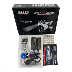 KIT XENON MOTO H3 SLIM CYFROWY 64BIT 35W WYSOKIEJ JAKOŚCI'