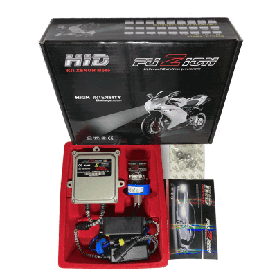 KIT XENON MOTO H1 CANBUS SUPERLIGHT 12V 55W PRO QUALITY FUZION