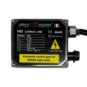FuZion Digital Xenon Control Unit – 64-bit, 12V, 55W. High Quality HID Ballast. Part CBD12-55.