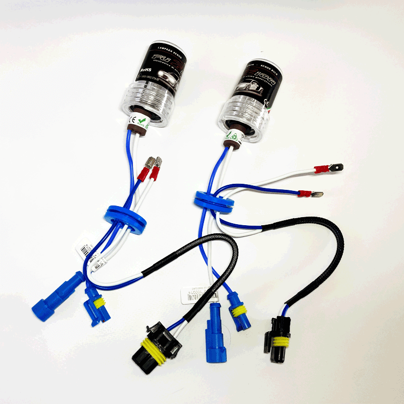 Kit 2 Ampoules Xenon H7 8000K 55W Bleu Pour Auto Moto - Remplacement Feux De Croisement