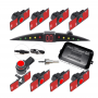KIT 8 SENSORI DI PARCHEGGIO FRONTE/RETRO CON DISPLAY LED INVISIBILI