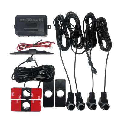 Kit 4 Capteurs De Stationnement Voiture Avec écran LED Sonore - Universel, à Peindre - 3