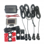ZESTAW 4 CZUJNIKÓW PARKOWANIA Z NIEWIDZIALNYM KOLOROWYM WYŚWIETLACZEM LCD