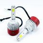 881 H27 KIT LED 9600 LUMEN CANBUS ALTA QUALITY FUZION