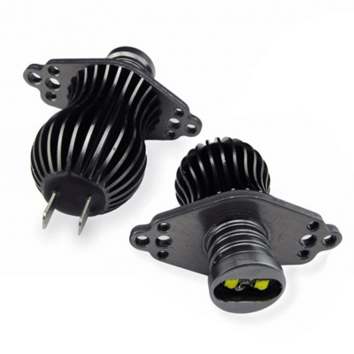 SERIE 3 E90 E91 RESTYLING 40W 4 FORI LAMPADE LED BMW ANGEL EYES X FARI ALOGENI