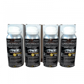 4 X RICAMBIO POLIMERO LIQUIDO BLU 600ML 800GR