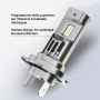 KIT LAMPE LED H7 H18 12/24V 1:1 EASYPro PLUG & PLAY CANBUS FUZION