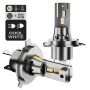 H4 H19 BI-LED-lampkit 12/24 V 1: 1 EasyPro Plug & Play CANBUS FUZION