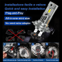 LED Motorfiets Lamp H7 H18 12/24 V 1: 1 EasyPro Plug & Play Canbus Fuzion