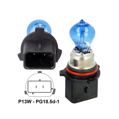 P13W PG18.5d-1 12V 13W SUPER WHITE PRO+ EFFECT XENON HID FUZION