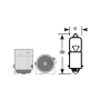 BAX9s H6W 12V 6W HALOGEN SUPER BIAŁY PRO+ XENON EFEKT UKRYCIA