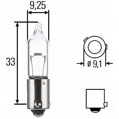 Kit 2 Ampoules H8 35W Halogène Phare Blanc Intense 8500K - Pour Voiture