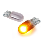 T10 W5W 12V 5W Chrome Silver Invisible Pijlen Signaallichten PR +