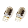 W21W T20 7440 12V 21W Chrome Silver Invisible Pijlen Pro + Fuition Signaling Lights