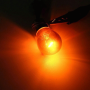 BA15S P21W 1156 12V 21W CROMATE ARGENTO INVISIBILI FRECCE LUCI DI SEGNALAZIONE PRO+