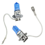 H3 PK22s 12V 15/55W ALOGENE SUPER WHITE PRO+ BIANCO 6000K EFFETTO XENON